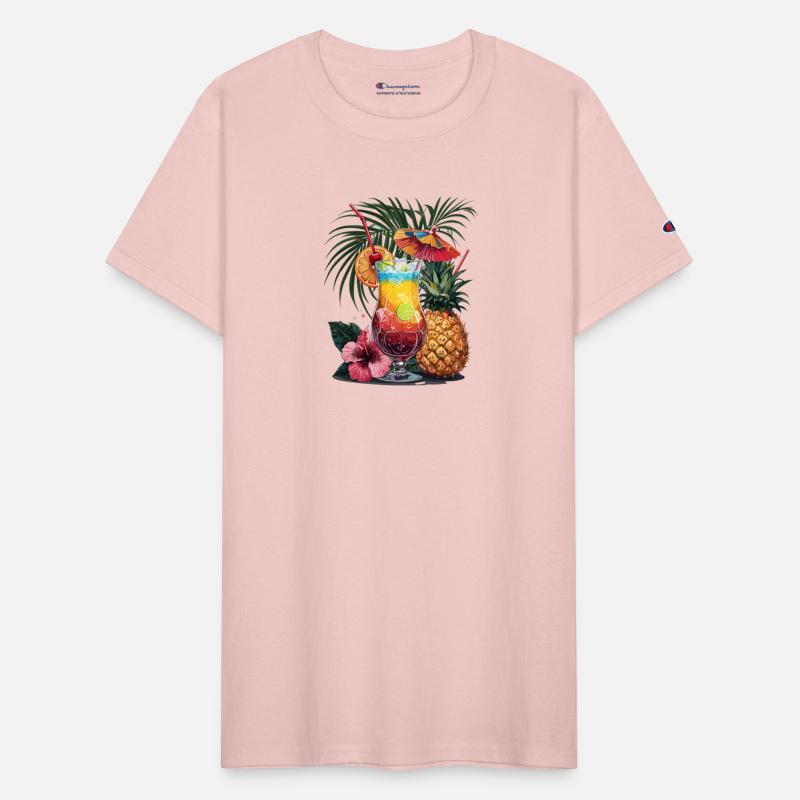 Tropical Vibes with Pineapple and Cocktail