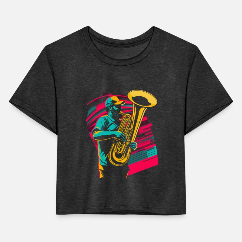 Tuba Player Comic Look