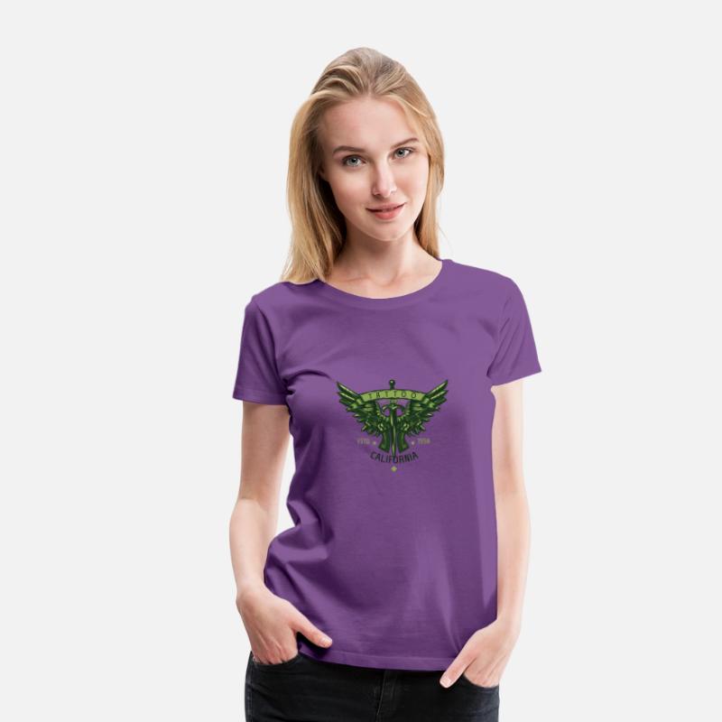 two pistols knife wings illustration tshirt design