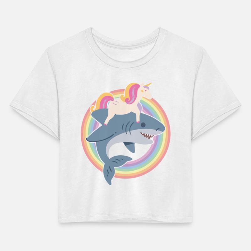 Unicorn Riding Rainbow