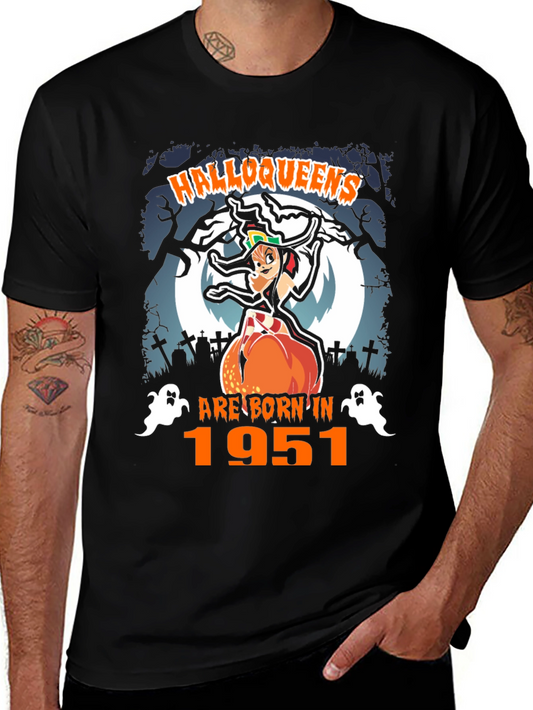 Halloweens Born in 1951 T-Shirt