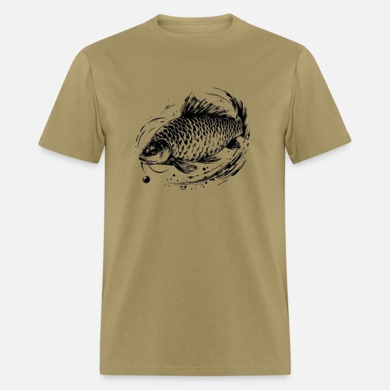 Vector-Style Carp Artwork