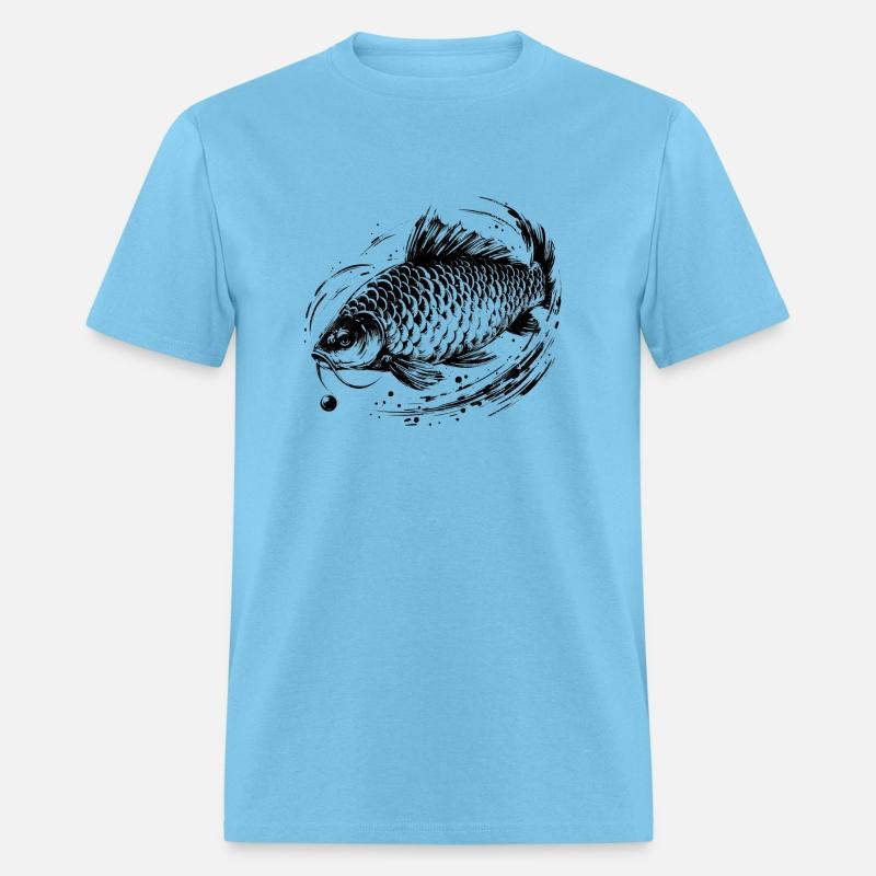 Vector-Style Carp Artwork