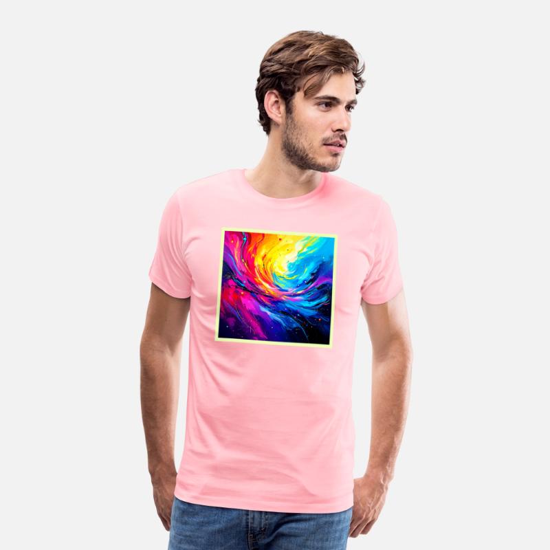 Vibrant Abstract Swirl