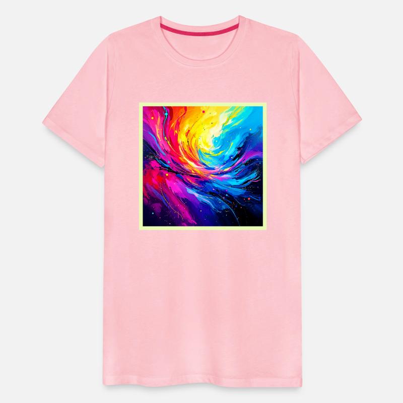 Vibrant Abstract Swirl