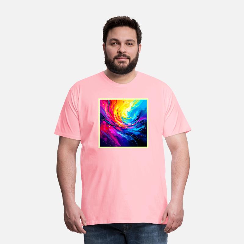 Vibrant Abstract Swirl