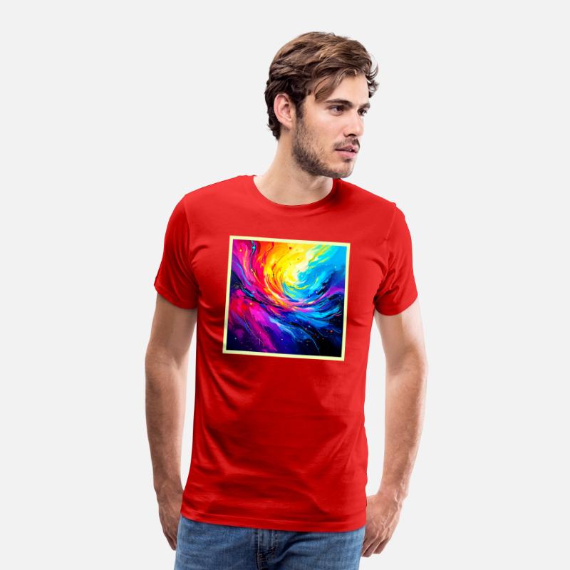 Vibrant Abstract Swirl