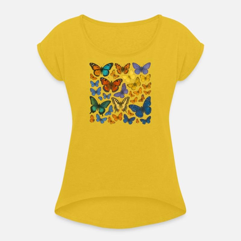 Vibrant Butterfly Colorful Elegant Design Lovely