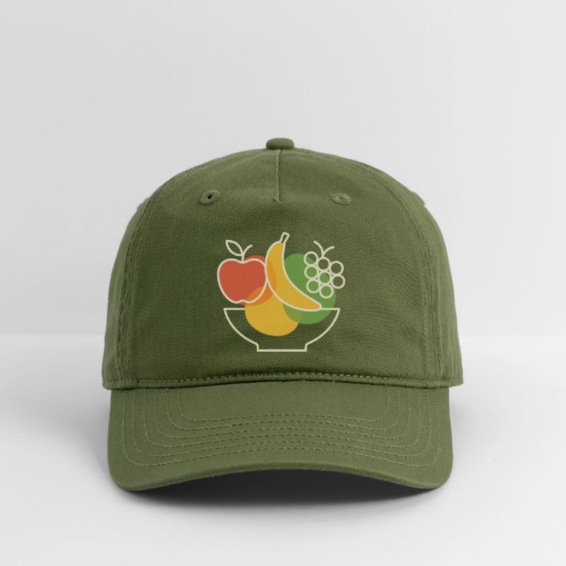 Vibrant Fruit Bowl Illustration