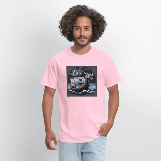 Viking Longship at Sea