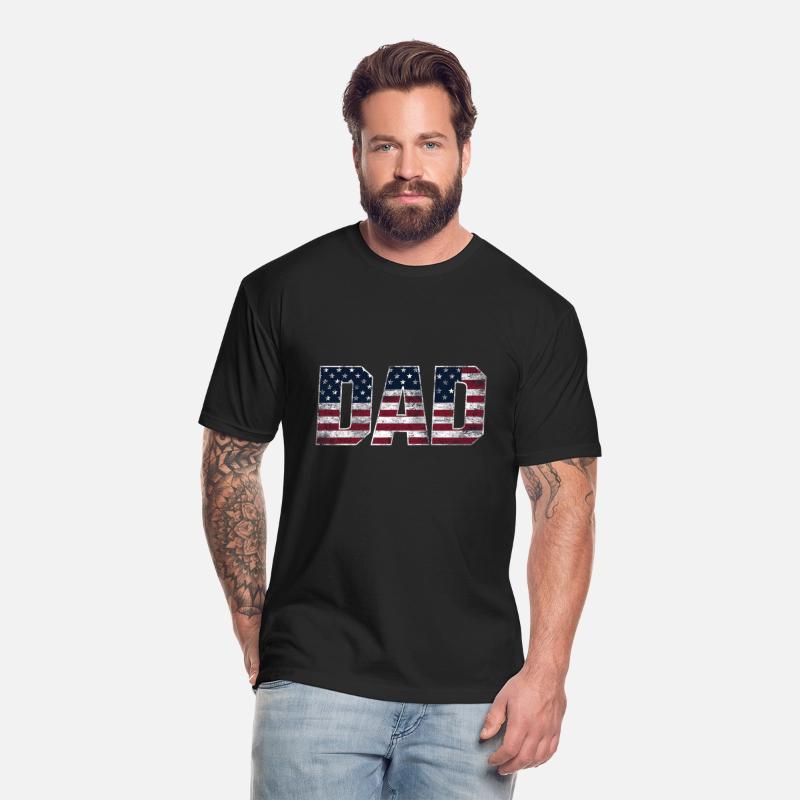 Vintage Dad Usa Flag ,American Daddy Father's Day