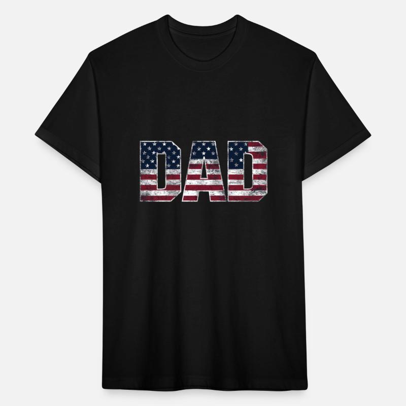 Vintage Dad Usa Flag ,American Daddy Father's Day