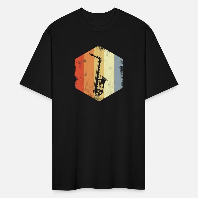 Vintage Saxophone Sketch