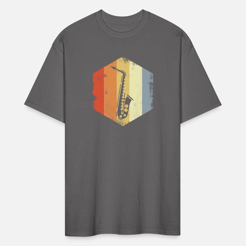 Vintage Saxophone Sketch