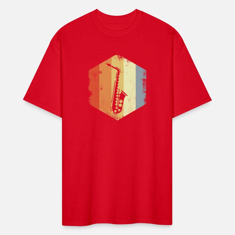 Vintage Saxophone Sketch