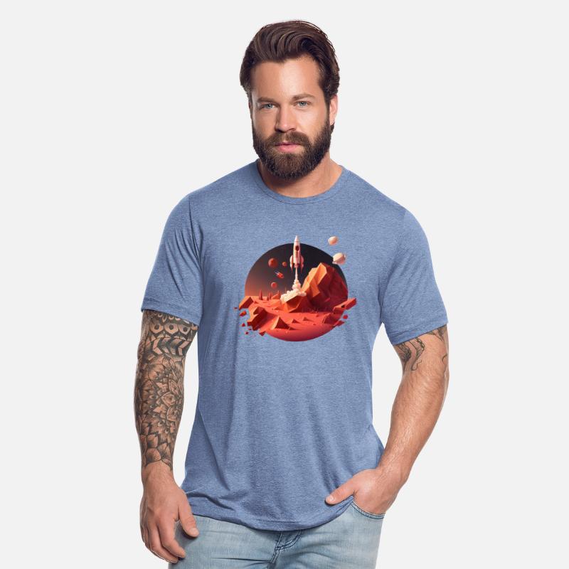 Vintage Space Science Mars Fiction Geek Solar