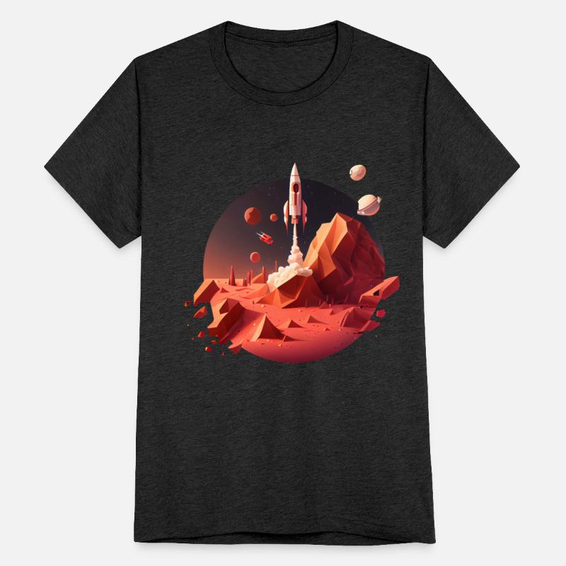 Vintage Space Science Mars Fiction Geek Solar