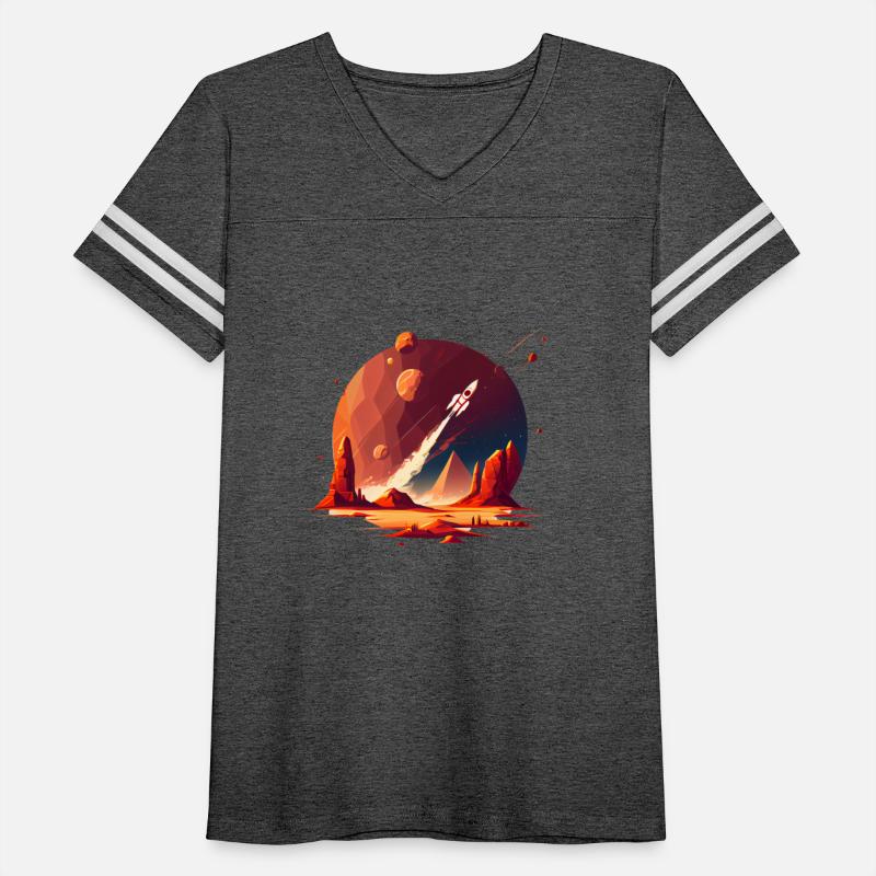 Vintage Space Science Mars Fiction Geek Solar