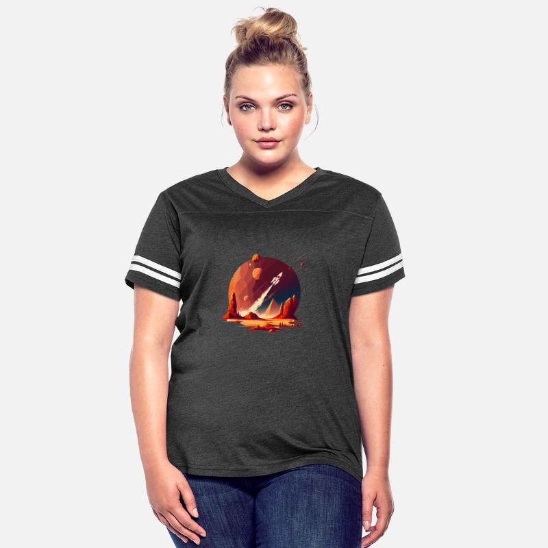 Vintage Space Science Mars Fiction Geek Solar