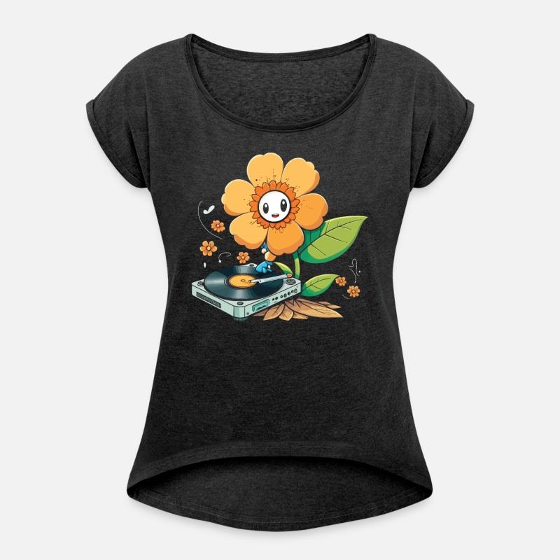 Vinyl Record Player Flower Lover Record Collector