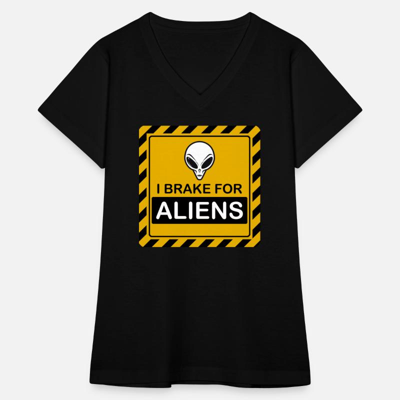 Warning Sign - "I brake for Aliens"