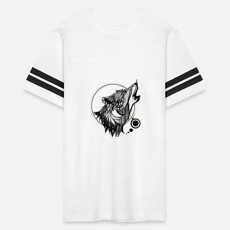 wolf howling styli design