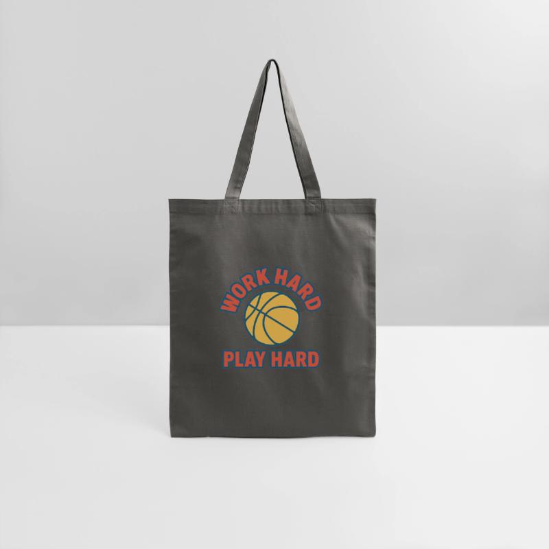 Work Hard Play Hard Basketball Motivational Design