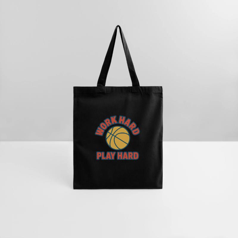 Work Hard Play Hard Basketball Motivational Design
