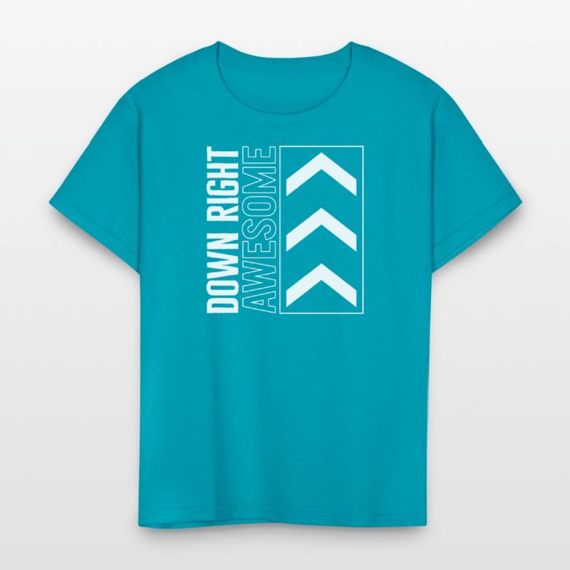 World Down Syndrome Day Shirt, Down Right Awesome