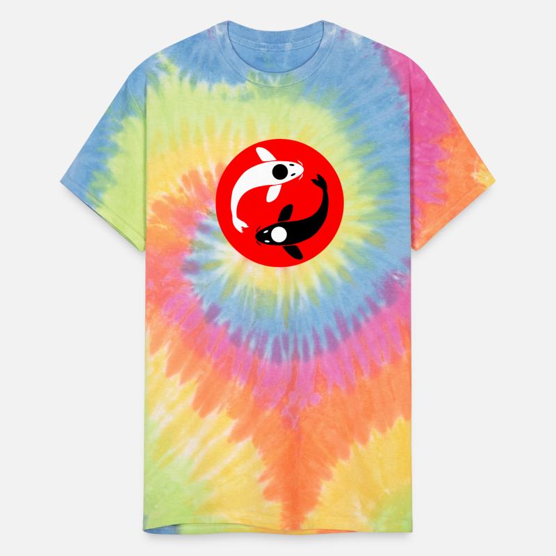 Yin and Yang Koi Fish