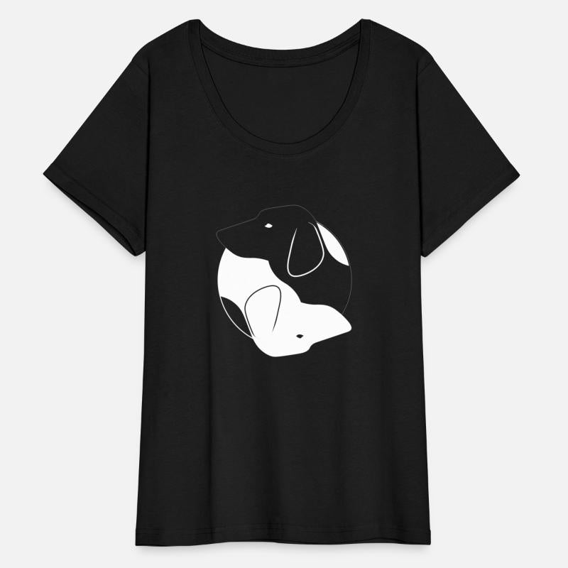 Yin Yang Dachshund Dog Symbol Zen Meditation