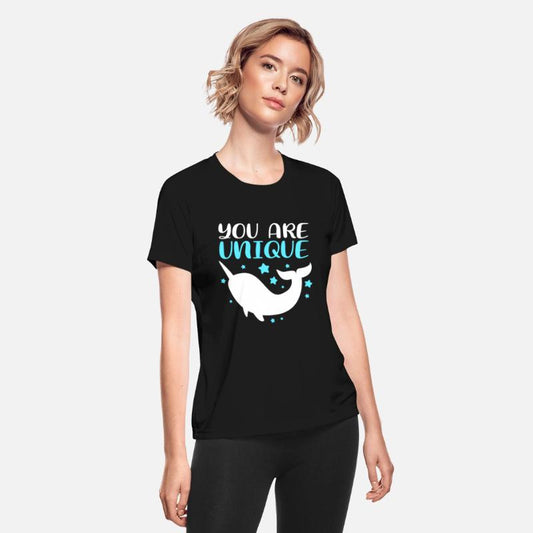 You Are Unique Ocean Animal Whale Narwhal