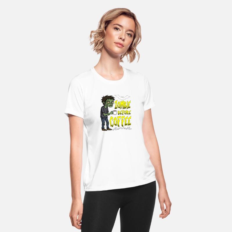 ZOMBIE BEFORE COFFEE - HALLOWEEN GIFT