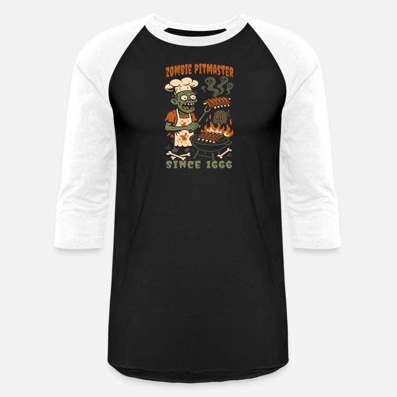 Zombie Pitmaster 1666 – Undead BBQ Legend Design